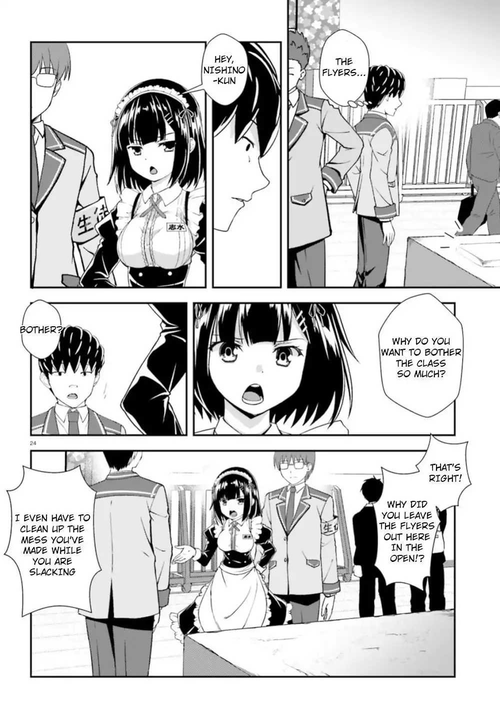 Nishino ~ The Boy At The Bottom Of The School Caste And Also At The Top Of The Underground Chapter 7 24